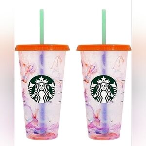 Starbucks Multicolor Swirl Confetti Colour Changing Cup